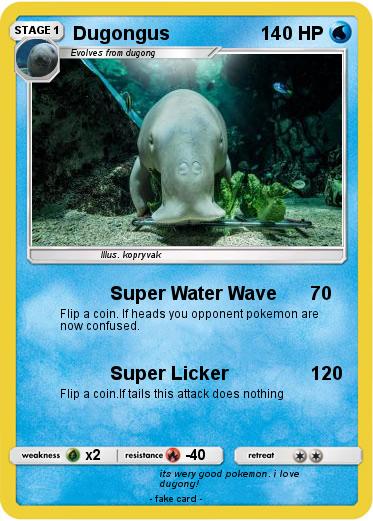 Pokemon Dugongus