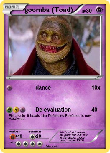 Pokemon goomba (Toad)