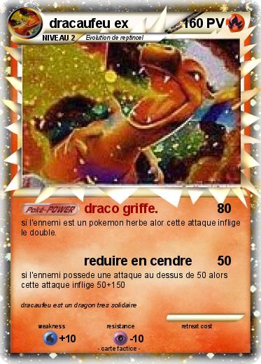 Pokemon dracaufeu ex
