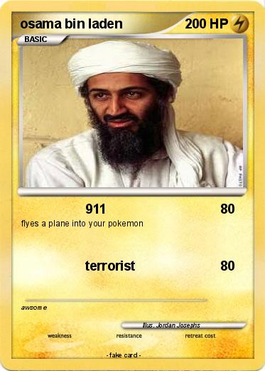 Pokemon osama bin laden