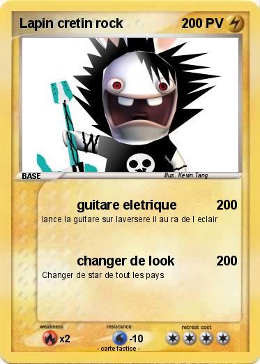 Pokemon Lapin cretin rock