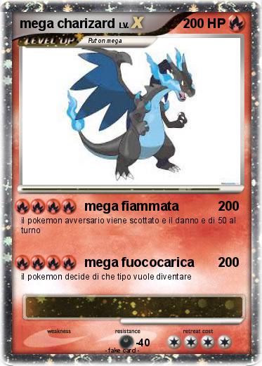 Pokemon mega charizard