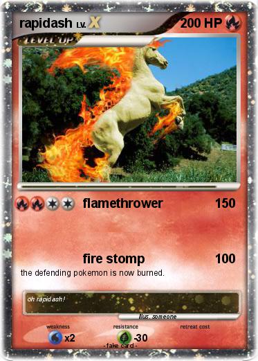 Pokemon rapidash