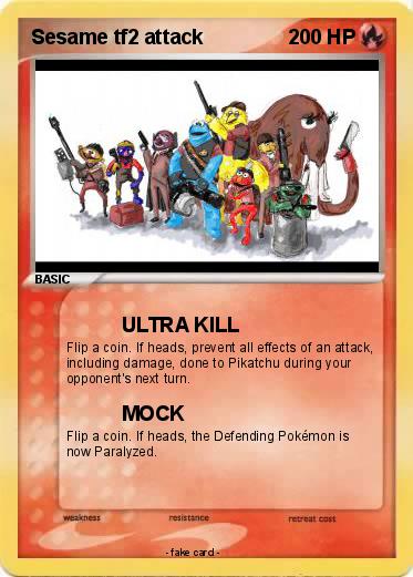 Pokemon Sesame tf2 attack