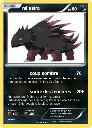 Pokemon milestra