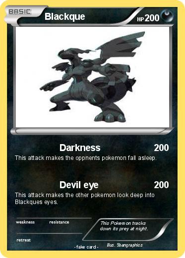 Pokemon Blackque