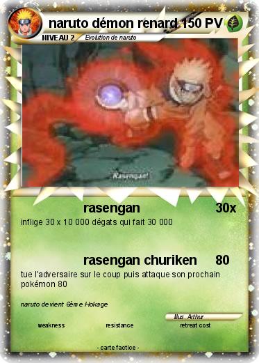 Pokemon naruto démon renard