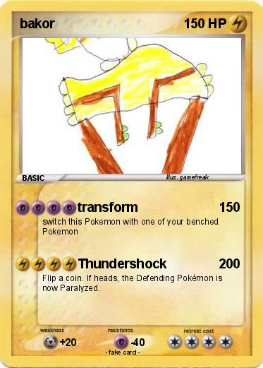 Pokemon bakor