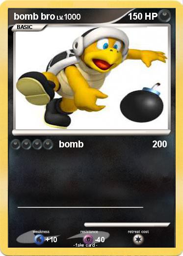 Pokemon bomb bro