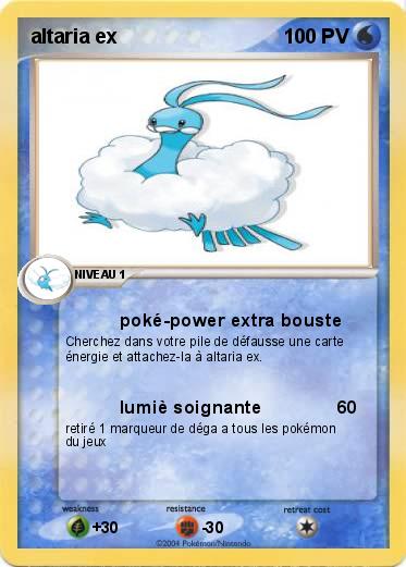 Pokemon altaria ex 