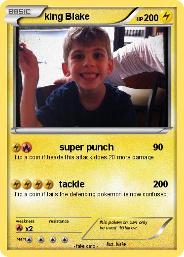 Pokemon king Blake
