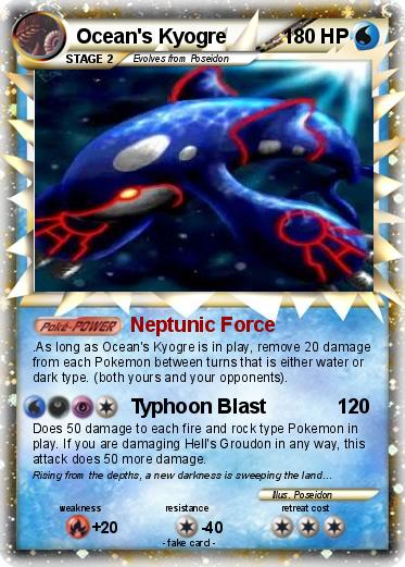 Pokemon Ocean's Kyogre