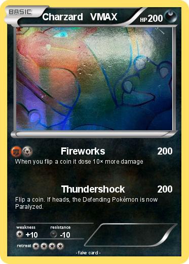 Pokemon Charzard   VMAX