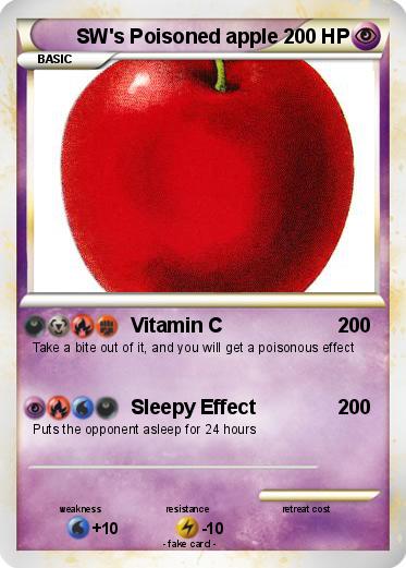 Pokemon SW's Poisoned apple