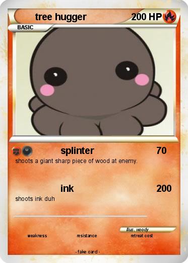 Pokemon tree hugger