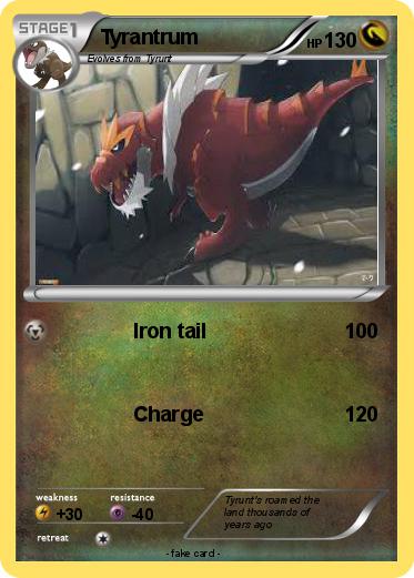 Pokemon Tyrantrum