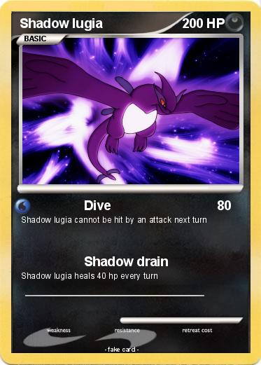 Pokemon Shadow lugia