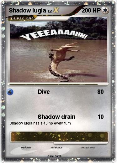 Pokemon Shadow lugia