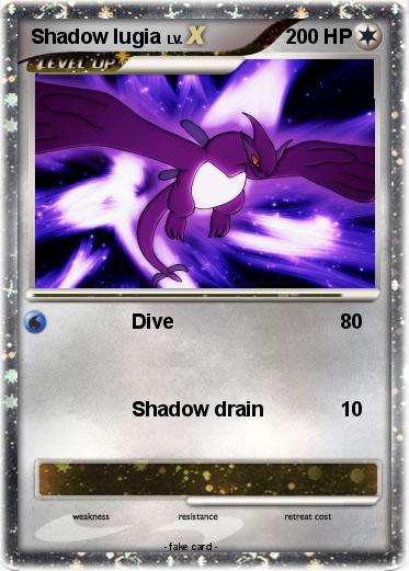 Pokemon Shadow lugia