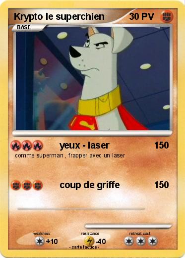 Pokemon Krypto le superchien