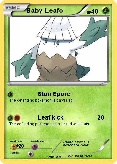 Pokemon Baby Leafo