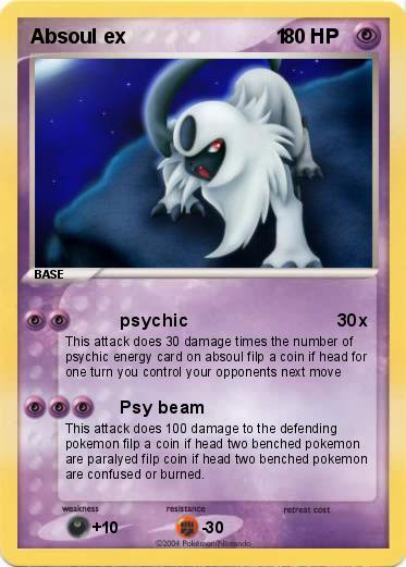 Pokemon Absoul ex                           1