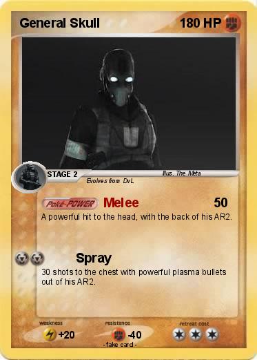 Pokemon General Skull