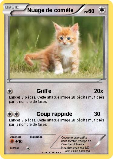 Pokemon Nuage de comète