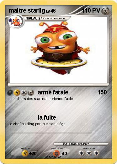 Pokemon maitre starlig