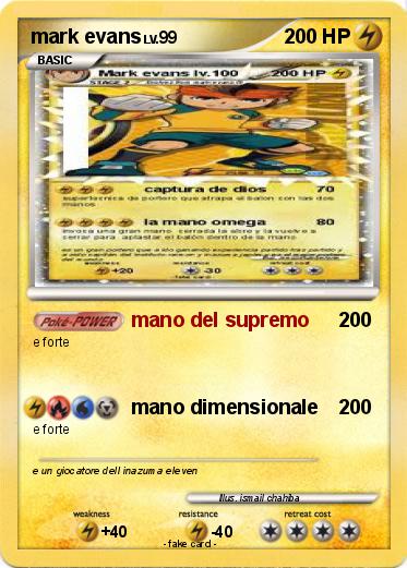 Pokemon mark evans