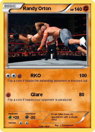 Pokemon Randy Orton