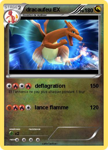 Pokemon dracaufeu EX