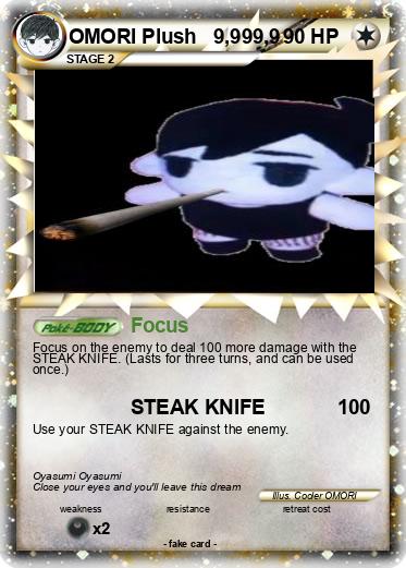 Pokemon OMORI Plush   9,999,9