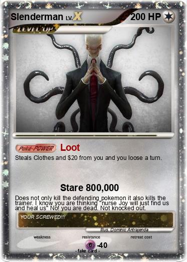 Pokemon Slenderman