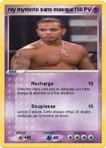Pokemon rey mysterio sans masque
