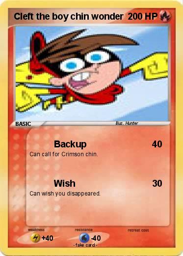 Pokemon Cleft the boy chin wonder