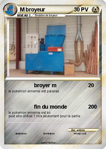 Pokemon M broyeur