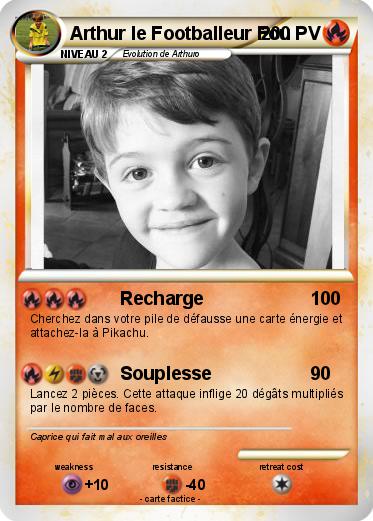 Pokemon Arthur le Footballeur Fou