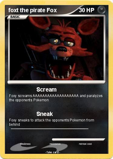 Pokemon foxt the pirate Fox