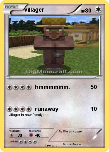 Pokemon villager