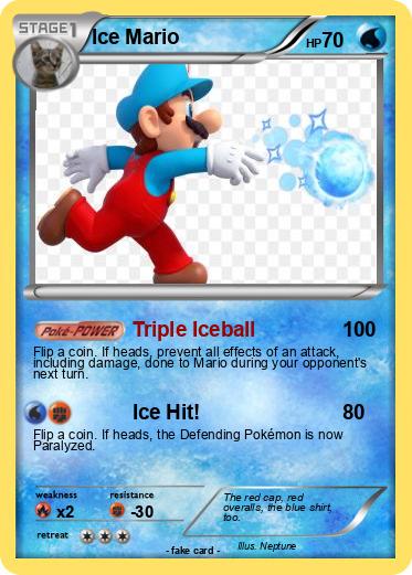 Pokemon Ice Mario
