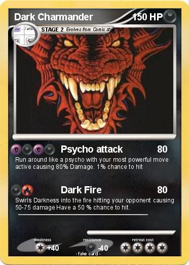 Pokemon Dark Charmander