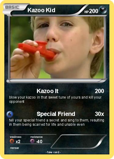 Pokemon Kazoo Kid