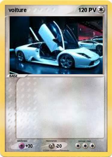 Pokemon voiture