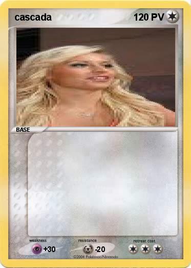 Pokemon cascada