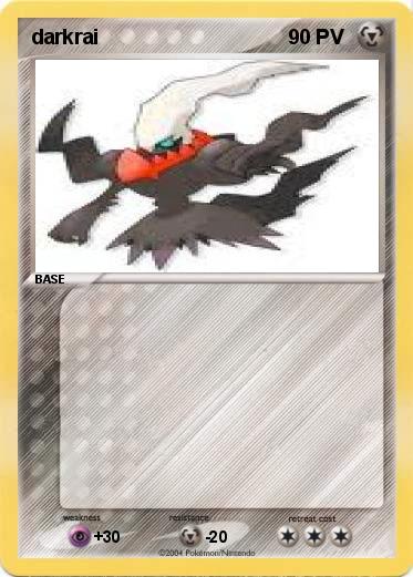 Pokemon darkrai