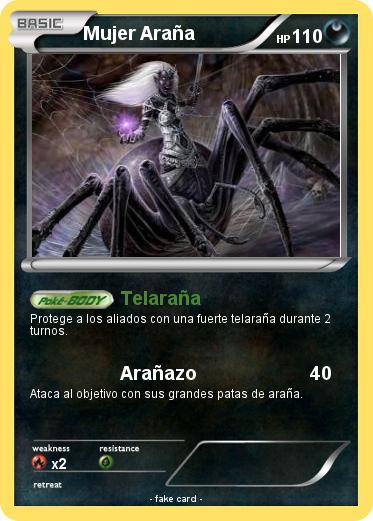 Pokemon Mujer Araña