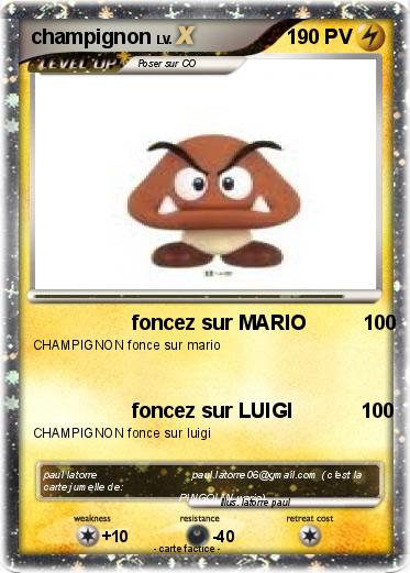 Pokemon champignon