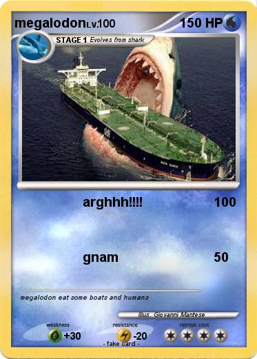Pokemon megalodon