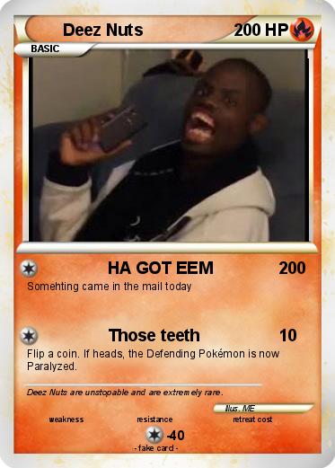 Pokemon Deez Nuts